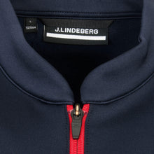 Load image into Gallery viewer, J. Lindeberg Neso Mid Layer Navy Mens Golf Vest
 - 3