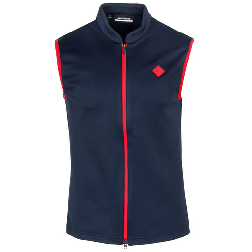 J. Lindeberg Neso Mid Layer Navy Mens Golf Vest - JL NAVY 6855/XL