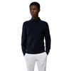 J. Lindeberg Swirl Knitted Navy Mens Golf Sweater