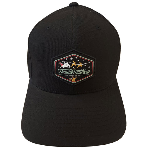 TravisMathew Christmas Countdown Mens Hat - Black 0blk/L/XL