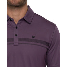Load image into Gallery viewer, TravisMathew Meet in the Lobby Grape Men Golf Polo
 - 3