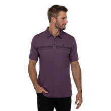 Load image into Gallery viewer, TravisMathew Meet in the Lobby Grape Men Golf Polo - Grape 6swg/XL
 - 1