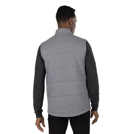 TravisMathew Heated Negotiation Grey Men Golf Polo