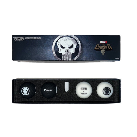 Volvik Marvel Gift Set - The Punisher - Golf Balls ONLY