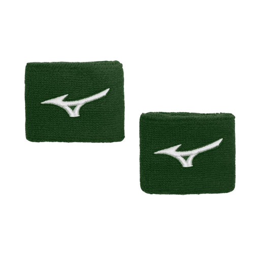 Mizuno 2 in. Wristbands G2 - Dark Green