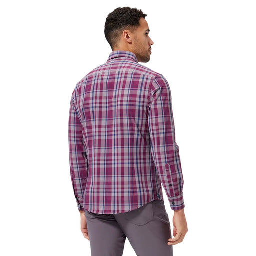 Mizzen + Main Leeward Classic Plum Men Dress Shirt