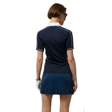 Load image into Gallery viewer, J. Lindeberg Damai Navy Womens Golf Polo
 - 2