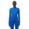 J. Lindeberg Flora Knitted Nautical Blue Womens Golf Sweater