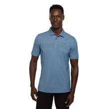 Load image into Gallery viewer, Travis Mathew Island Traveler Mens Golf Polo - Hthr Blue 4htm/XXL
 - 1