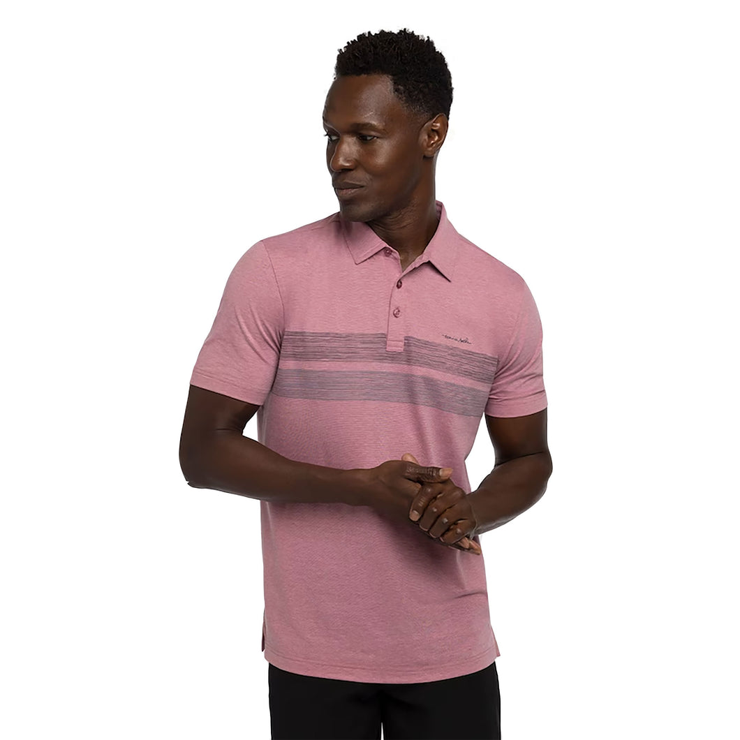 Travis Mathew King of Cabo Mens Golf Polo - Hthr Red 6her/XXL