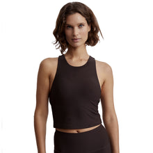 Load image into Gallery viewer, Varley Let&#39;s Move Kempton Womens Tennis Tank - Chocolate Torte/L
 - 6