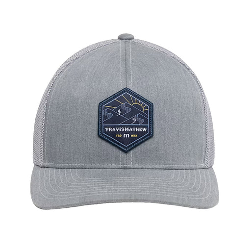 Travis Mathew Desert Willow Mens Snapback Hat - Hthr Grey 9hgr/One Size