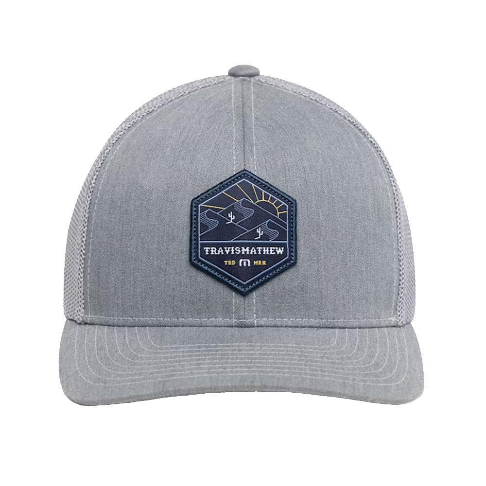 Travis Mathew Desert Willow Mens Snapback Hat - Hthr Grey 9hgr/One Size