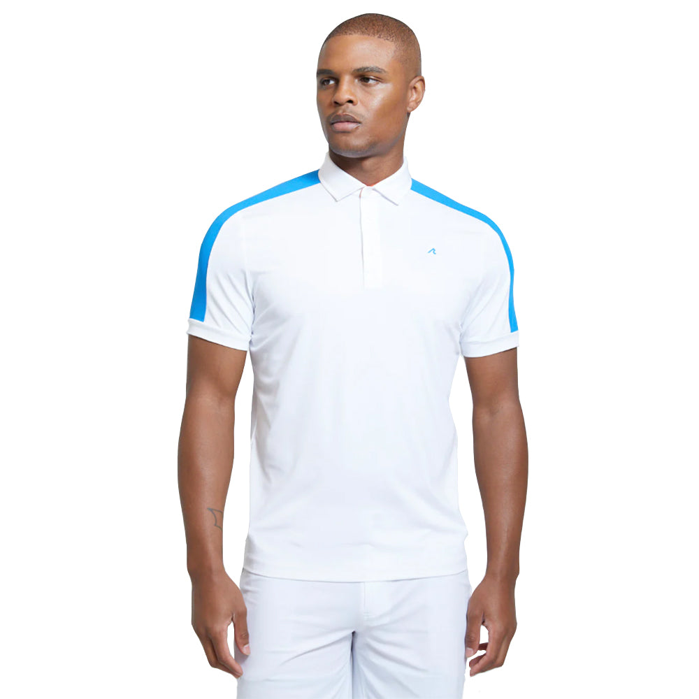 Redvanly Evans Mens Golf Polo - Bright White/XL