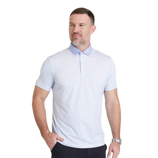 Redvanly Jarvis Mens Golf Polo - Cosmic Sky/XL