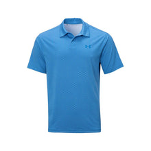 Load image into Gallery viewer, Under Armour T2G Mens Printed Golf Polo - GLACIER BLU 433/XXL
 - 1