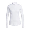 Adidas UPF 50 Solid Long Sleeve Womens Golf Shirt