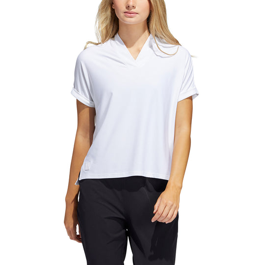 Adidas Go-To Womens Short Sleeve Golf Polo