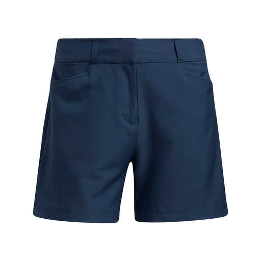 Adidas Solid 5 Inch Womens Golf Shorts - CREW NAVY 400/12