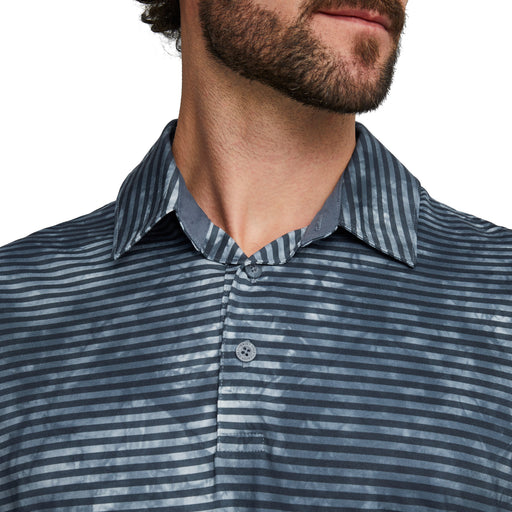 Puma Cloudspun Dye Stripe Mens Golf Polo