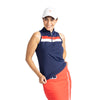 Kinona On Target Womens Sleeveless Golf Polo