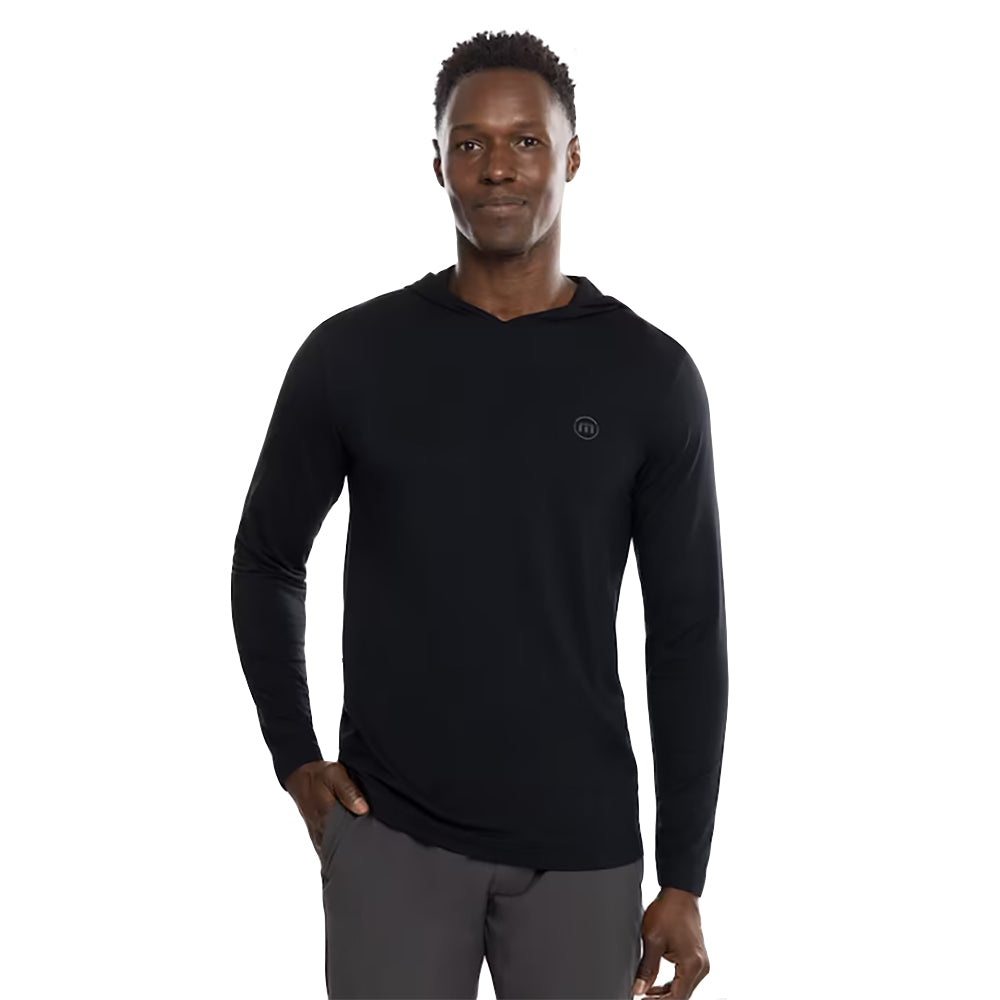 Travis Mathew Ship Shape Active Mens Hoodie - Black 0blk/XXL