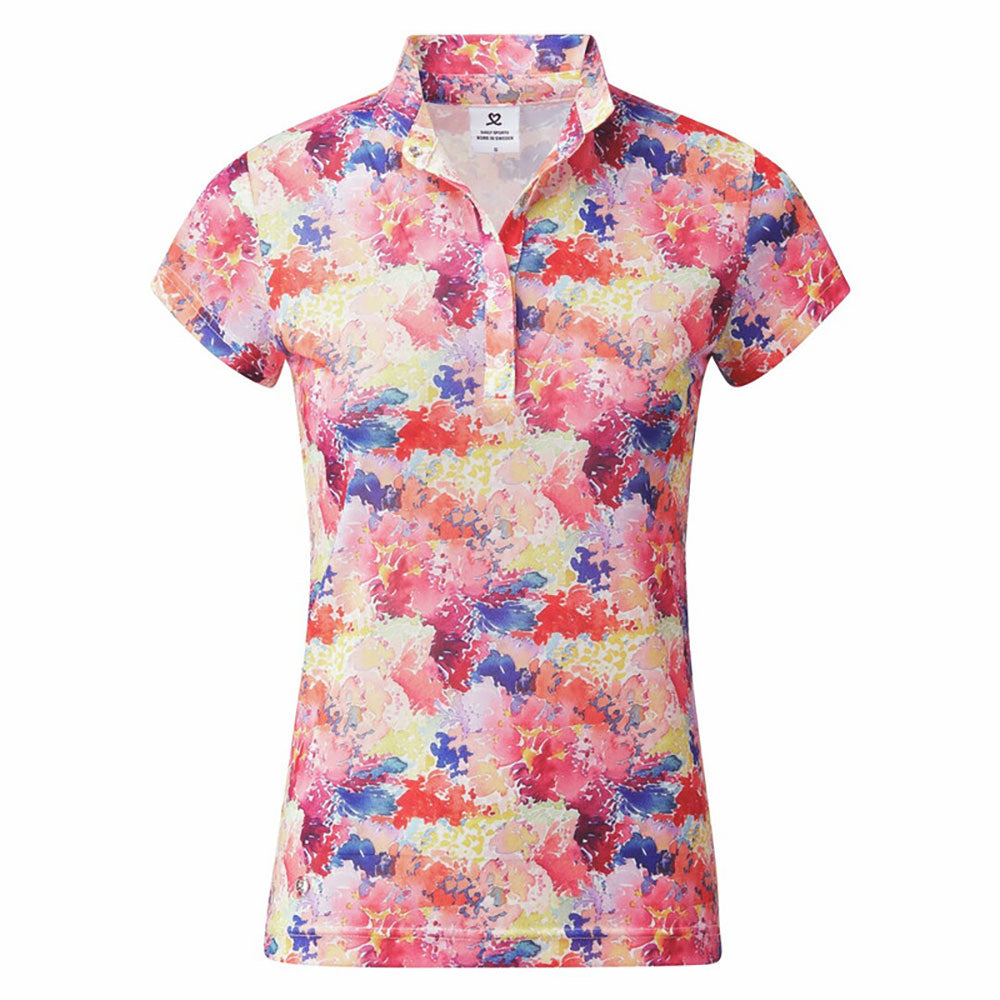 Daily Sports Siena Cap Sleeve Womens Golf Polo - BLOOM 947/L