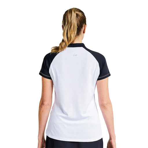 NVO Umber Short Sleeve Mock Womens Golf Polo