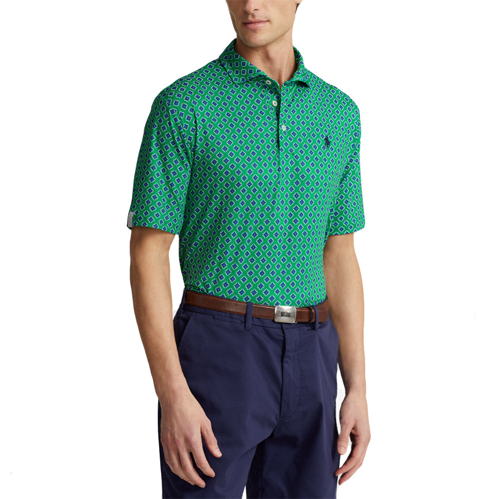 RLX Ralph Lauren LW Airflow GNF M Golf Polo - Cruise Green/XL