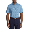 RLX Ralph Lauren Lightweight Airflow Blue Foulard Mens Polo