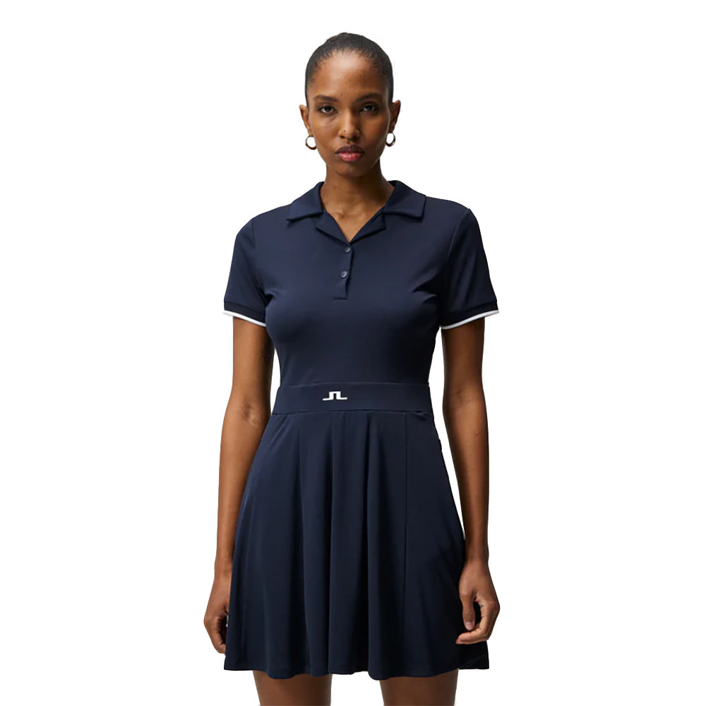 J. Lindeberg Dagmar Womens Golf Dress - JL NAVY 6855/M