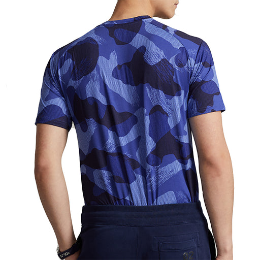 RLX Polo Golf Peached Navy Camo Mens Golf Shirt