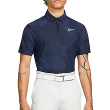 Load image into Gallery viewer, Nike DRI-Fit ADV Tour Camo Mens Golf Polo - BLACK BLUE 498/XXL
 - 1