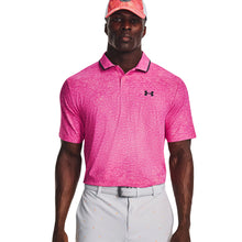 Load image into Gallery viewer, Under Armour Iso-Chill Mens Golf Polo - PINK SHOCK 683/XXL
 - 1