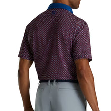 Load image into Gallery viewer, FootJoy Lisle Circle Print Mens Golf Polo
 - 2