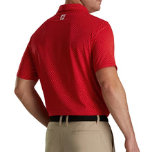 Load image into Gallery viewer, FootJoy Stretch Lisle Dot Print Mens Golf Polo
 - 2