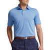 RLX Polo Golf Lightweight Airflow Florida Blue Mens Golf Polo