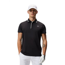 Load image into Gallery viewer, J. Lindeberg Luca Regular Fit Mens Golf Polo - BLACK 9999/XL
 - 1