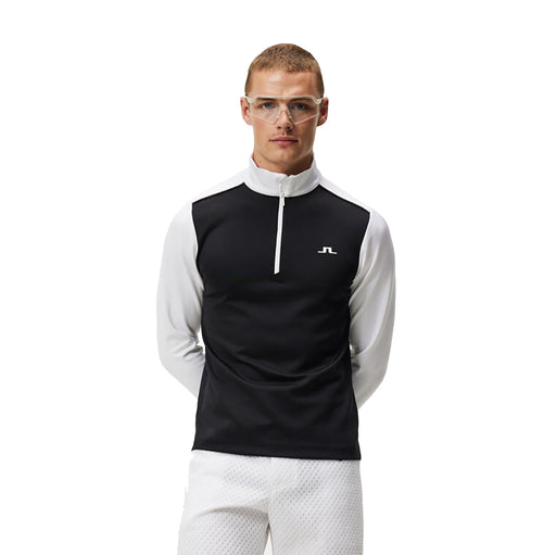 J. Lindeberg Terry Men's Golf Pullover - WHITE 0000/XL