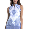 Lucky In Love Ikat About It Womens Sleeveless Golf Top