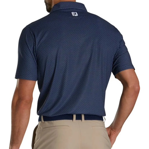 FootJoy Dot Geo Print Mens Golf Polo