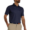 FootJoy Flower Foulard Navy Mens Golf Polo