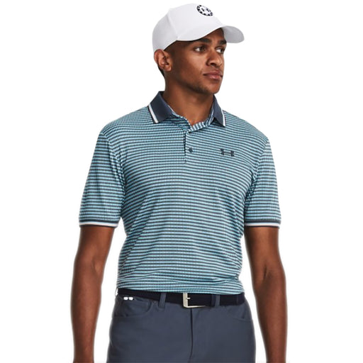 Under Armour Playoff 3.0 Rib Mens Golf Polo - GRAY 044/XXL