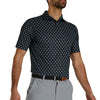 FootJoy Flower Foulard Black Mens Golf Polo