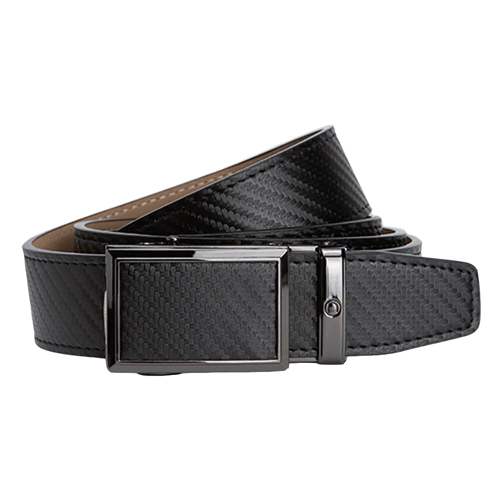 Nexbelt Fast Eddie Black Mens Golf Belt - Carbon Black