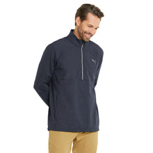 Load image into Gallery viewer, Puma Golf Cloudspun WRMLBL Mens Quarter Zip - NAVY BLAZER 02/XXL
 - 1