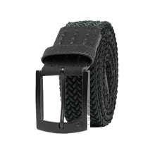 Load image into Gallery viewer, Travis Mathew Pass the Queso Mens Golf Belt - Black/Laurel/XL
 - 1