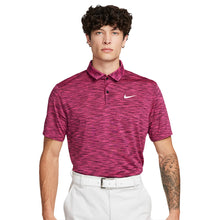 Load image into Gallery viewer, Nike Dri-Fit Tour Space Dye Mens Golf Polo - BORDEAUX 610/XL
 - 3