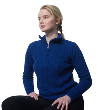 Load image into Gallery viewer, Daily Sports Olivet Lined Womens Golf Sweater - SPECT BLUE 570/L
 - 3