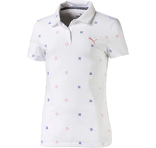 Load image into Gallery viewer, Puma Ditsy Girls Golf Polo
 - 1